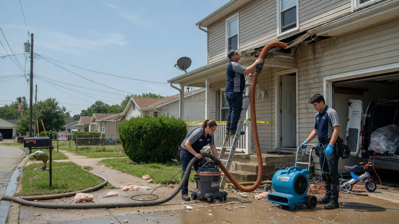 Water Damage Restoration in Muscatine, IA near me